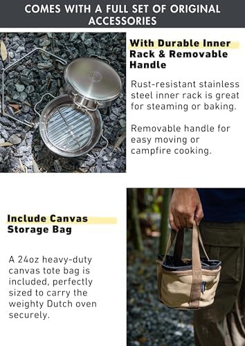 Mini stainless steel camping pot set — photo 5