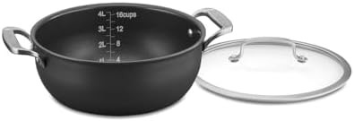 Induction safe 5 quart anodized dutch oven — photo 3