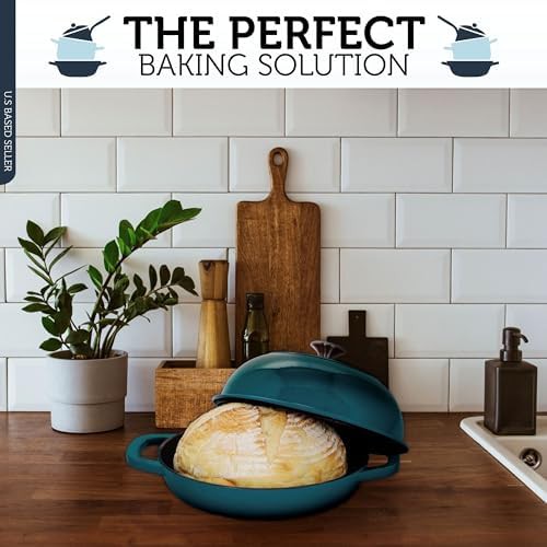 Ten Inch Enameled Cast Iron Bread Cloche — photo 4
