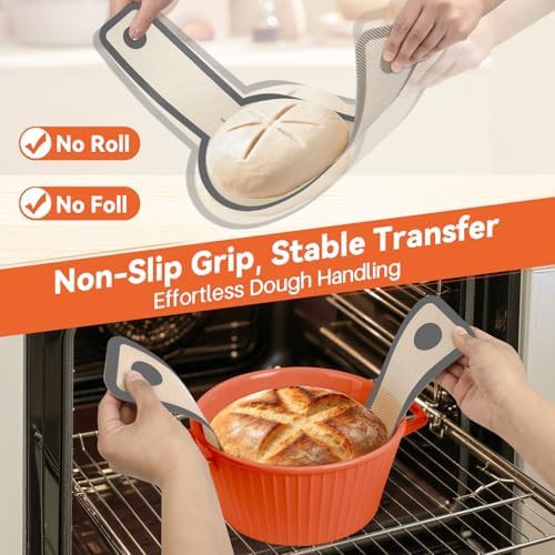 Two piece silicone sourdough baking sling — photo 4
