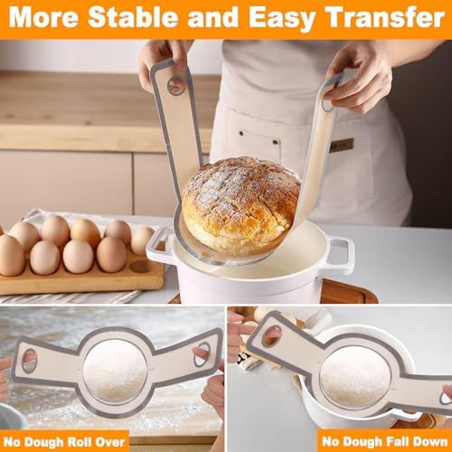 Silicone bread sling with long handles — photo 3