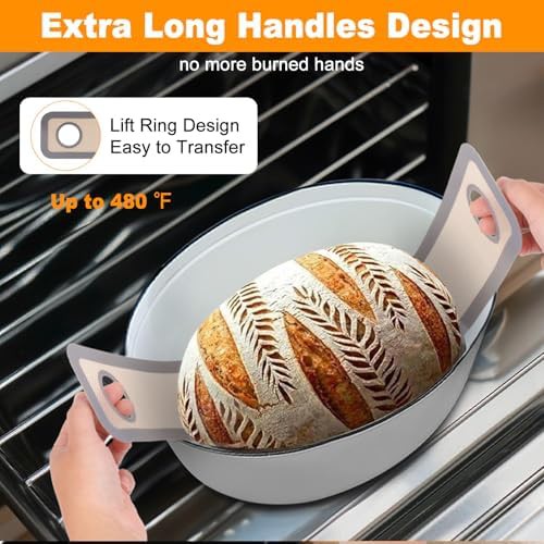 Silicone bread sling with long handles — photo 4