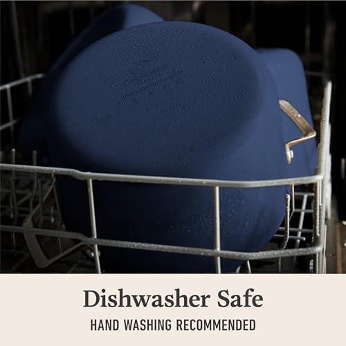Midnight blue ceramic nonstick 7 quart pot — photo 5