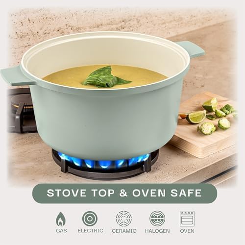Sage green nonstick bread pot — photo 4