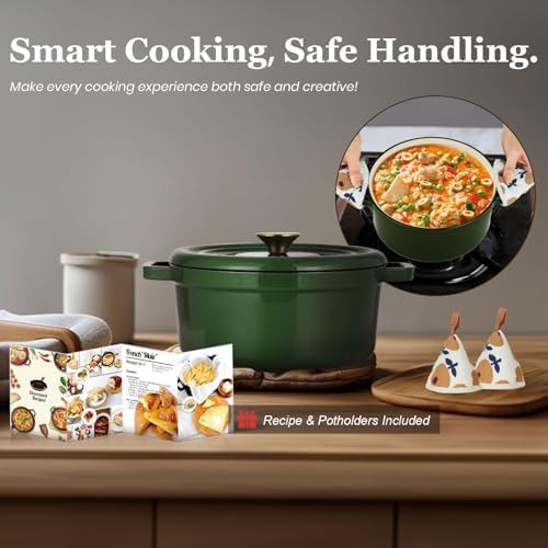 Five quart enameled cast iron stew pot — photo 5