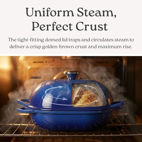 Oyster grey 2 quart oval bread oven — photo 5
