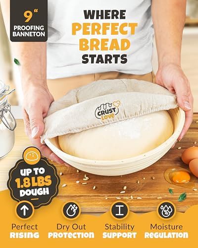 Enameled cast iron bread pot with starter kit — photo 4