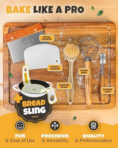 Enameled cast iron bread pot with starter kit — photo 5