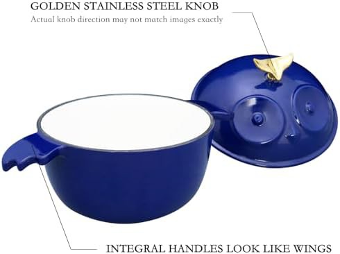 Small enameled cast iron dutch oven — photo 5