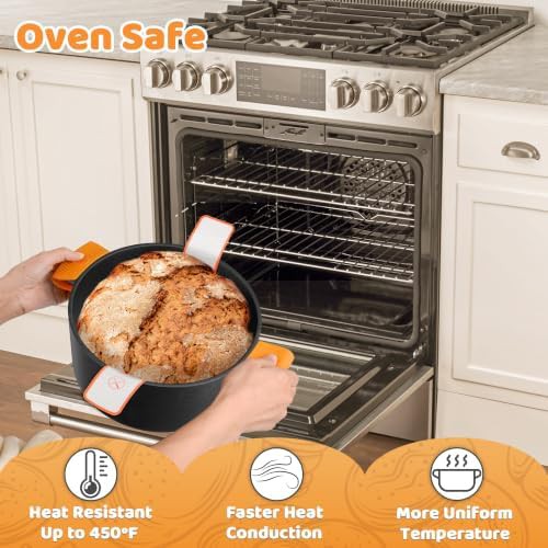 5 quart pre-seasoned bread baking pot — photo 4