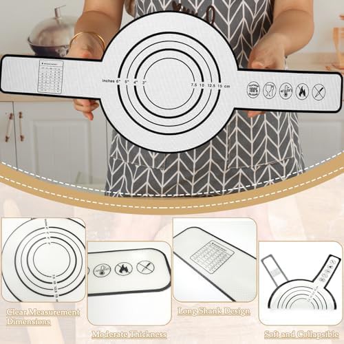 Boevill round silicone bread mat 2-piece set — photo 4
