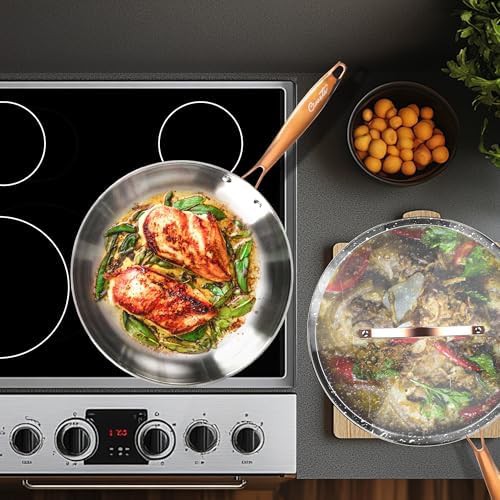 Stainless steel six quart pot and skillet — photo 3