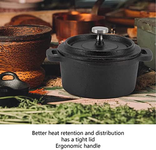 Bonkzebu cast iron double dutch oven with insulated handle — photo 3
