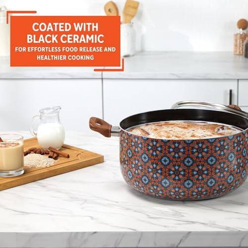 Black ceramic aluminum 10 quart pot — photo 4