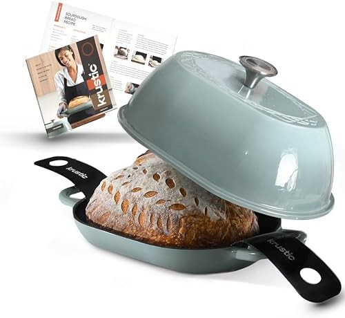Sea salt oval bread baking pot