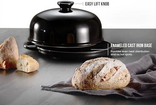 Kook bread oven with ceramic lid and black pan — photo 4