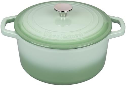 Enameled cast iron bread oven 6 qt green — photo 4