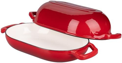 Enameled cast iron 5 quart red loaf pan — photo 5