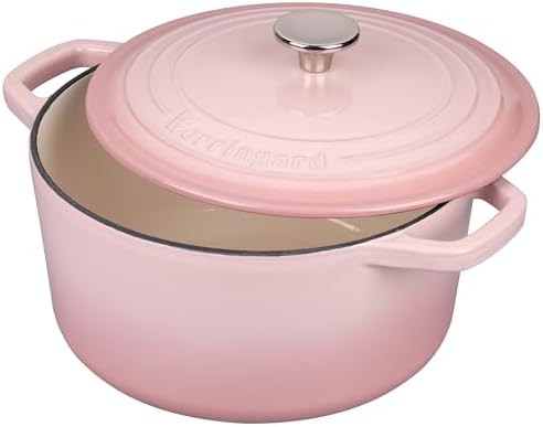 Enameled cast iron 4.5 quart pink bread oven — photo 4
