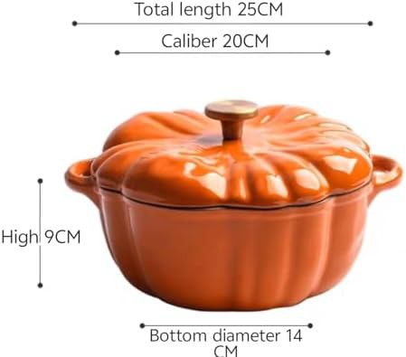 Orange non-stick stock pot 20cm — photo 3