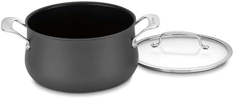 Ceramic nonstick 5 quart hard anodized dutch oven