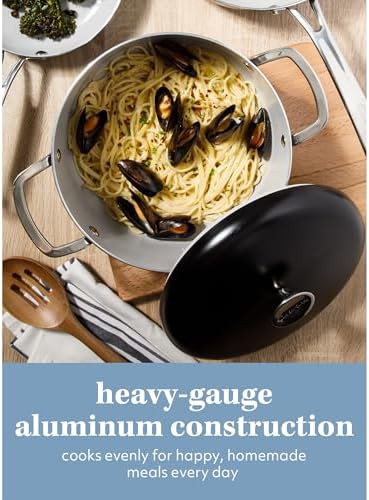 Black aluminum induction safe 5 quart pot — photo 5
