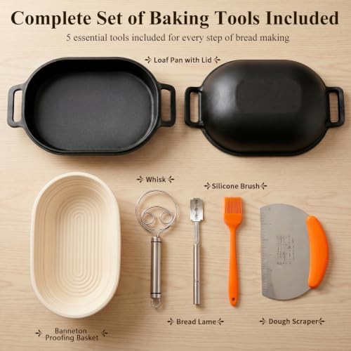 Large oval cast iron bread baking pan — photo 3
