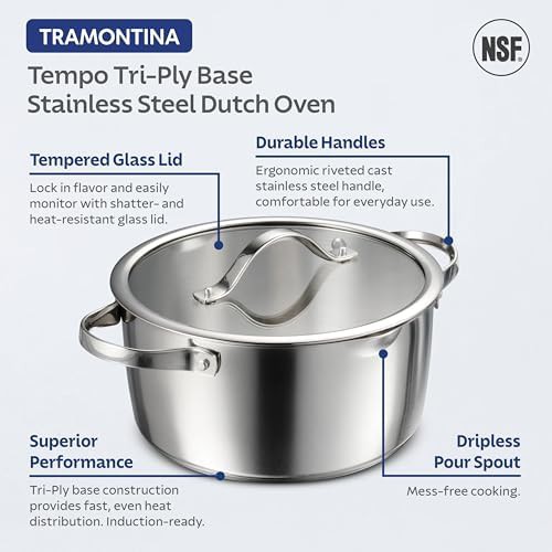 Stainless steel tri ply base 5 quart pot — photo 3