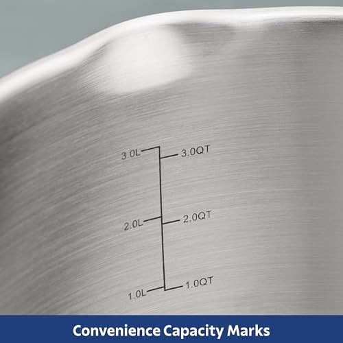 Stainless steel tri ply base 5 quart pot — photo 5