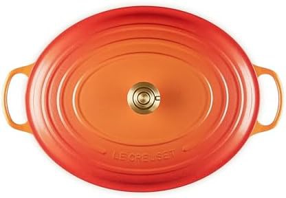 Flamme doree gold oval enameled cast iron oven — photo 3