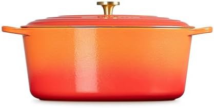 Flamme doree gold oval enameled cast iron oven — photo 5