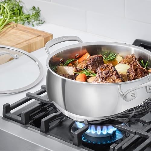 Triple ply stainless steel 4.5 quart dutch oven — photo 3