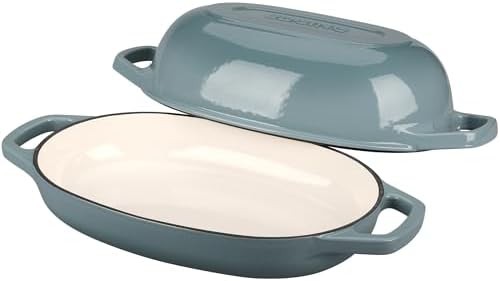 5 quart seasalt enameled oval oven — photo 4