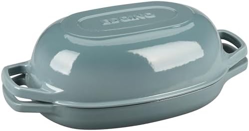 5 quart seasalt enameled oval oven — photo 5