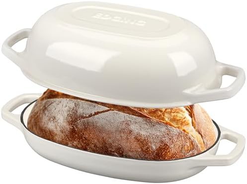 5 quart white enameled oval oven — photo 3