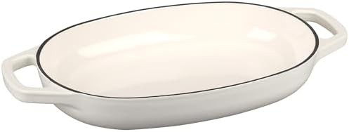 5 quart white enameled oval oven — photo 5
