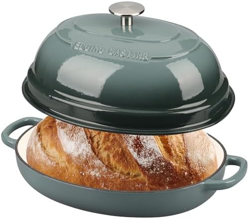 6-quart slateblue enameled oval oven — photo 3