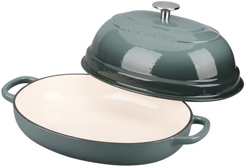 6-quart slateblue enameled oval oven — photo 4