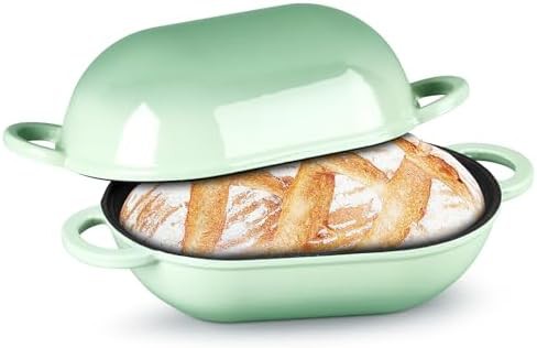 TeamFar oval 2qt bread loaf pan