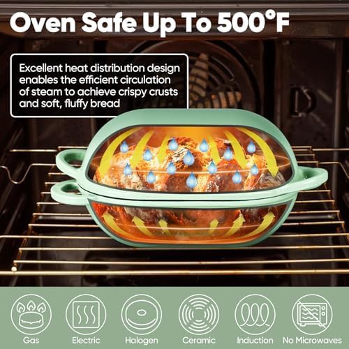 TeamFar oval 2qt bread loaf pan — photo 5