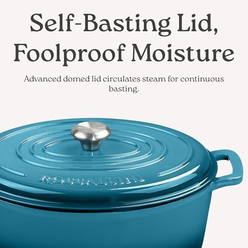 Oyster grey 5 quart oval dutch oven — photo 4