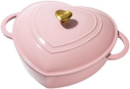 Paris Hilton heart shaped enameled cast iron braiser 3 qt