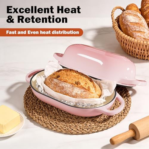 Pink five quart bread making kit — photo 5