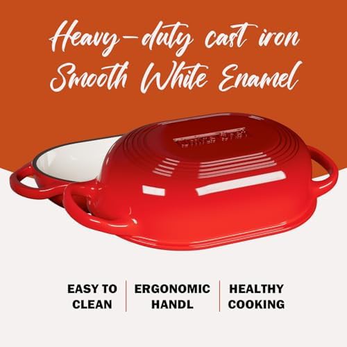 Red five quart sourdough baking set — photo 5