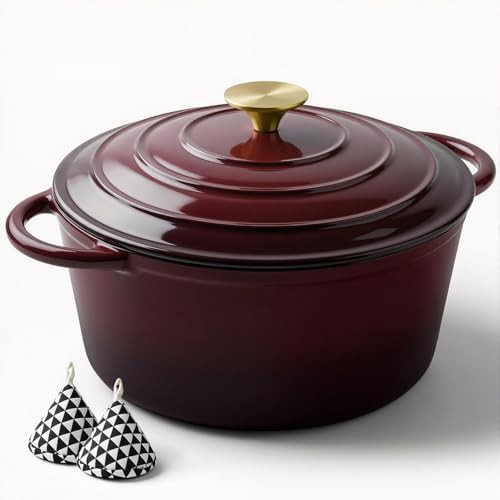Fig colored 6 quart Dutch oven