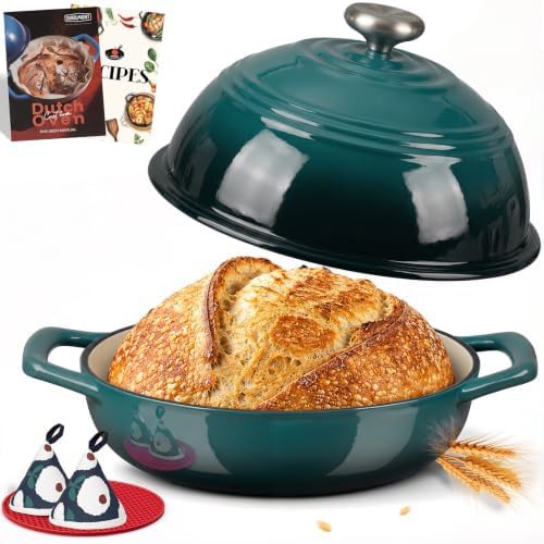 Artisan bread oven with dome lid 6qt