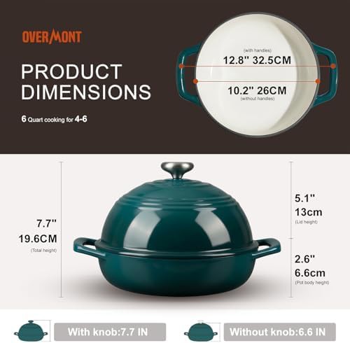 Artisan bread oven with dome lid 6qt — photo 5