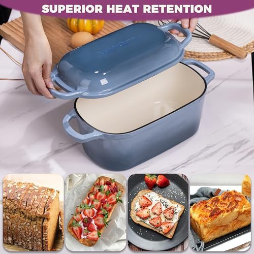 Oval enameled cast iron roasting pot — photo 5