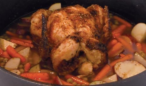 20 quart pre-seasoned cast iron dutch oven — photo 3