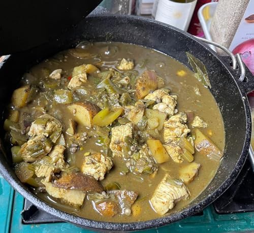 20 quart pre-seasoned cast iron dutch oven — photo 4